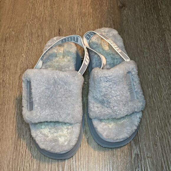 UGG Shearling Slingback Platform - Picture 2 of 5